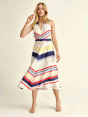 Cartolina Nantucket Dress Monica Dress in Nantucket Stripe