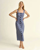 Cartolina Nantucket Dress Natalie Dress in Coastal Stripe