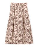 Cartolina Nantucket Skirt Bea Skirt in Field Floral Embroidery