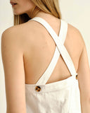 Cartolina Nantucket Top Brant Tank in Bright White