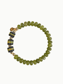Catherine Page Jewelry Bracelet Kia Elastic Bracelet in Moss Green