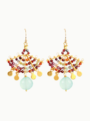 Catherine Page Jewelry Earrings Fandago Earrings in Celery Green