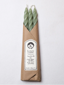 Cave Glow Studio Candles Etc. Sage Spiral Beeswax Candles