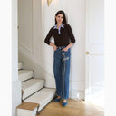 Cayumas Shoes Boheme In Navy and Green
