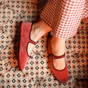 Cayumas Shoes Boheme in Pink and Red