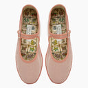 Cayumas Shoes Boheme in Pink Linen