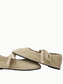 Cayumas Shoes Salomé in Beige Velvet