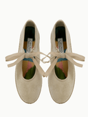 Cayumas Shoes Salomé in Beige Velvet