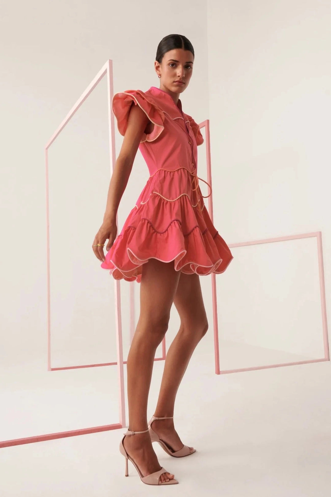 CeliaB Dress Baba Cay Mini in Pink