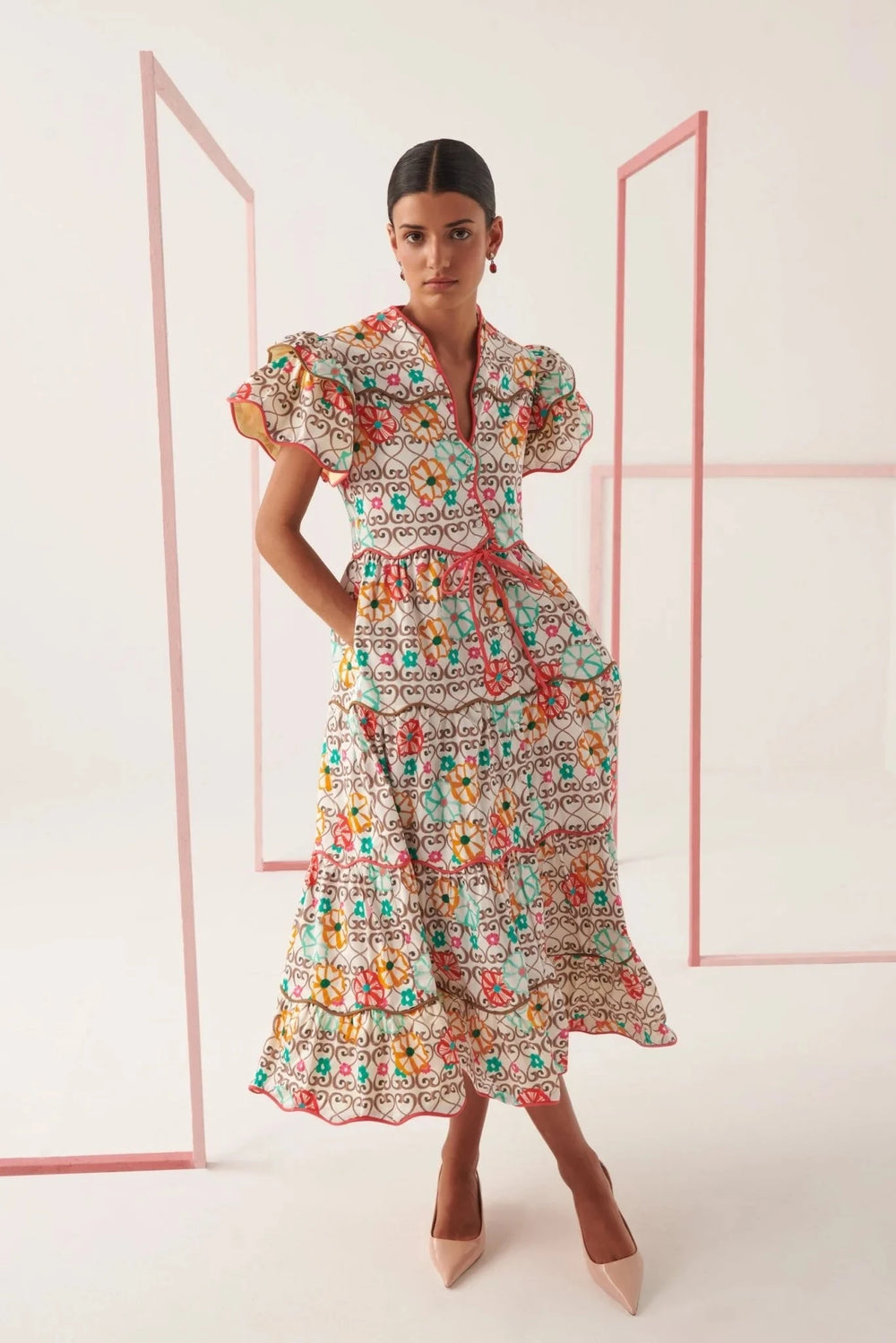 CeliaB Dress Baba Island Print Dress | CeliaB