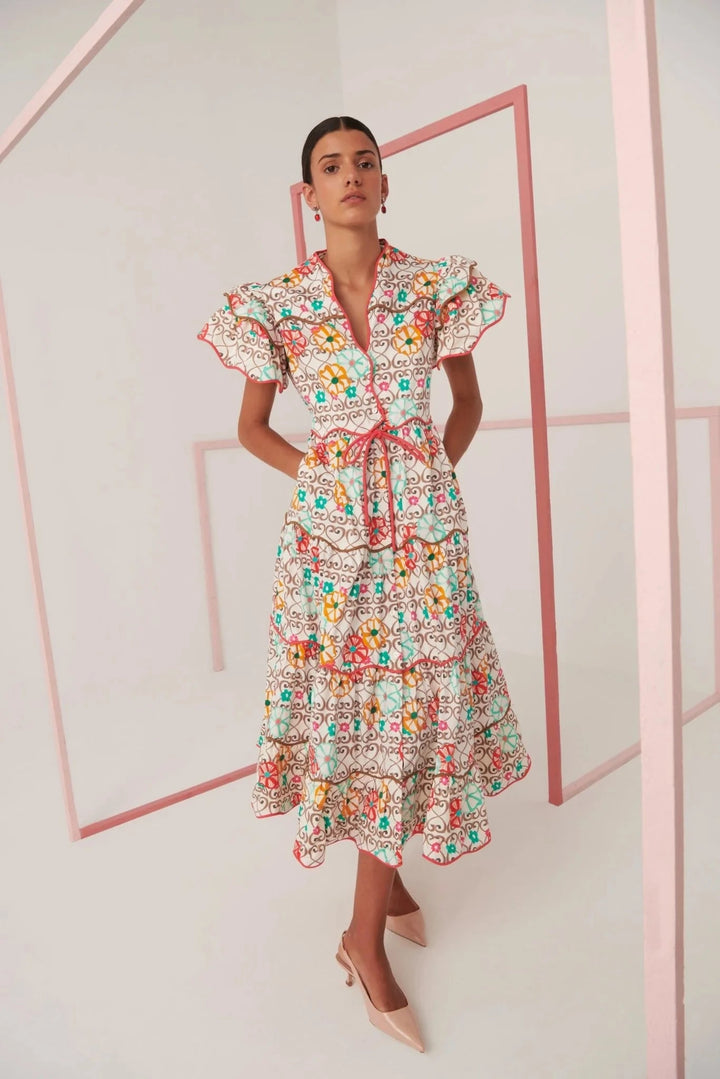 CeliaB Dress Baba Island Print Dress | CeliaB