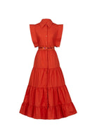 CeliaB Dress Lucero Dress in Orange