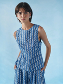 CeliaB Top Jambu Top in Blue
