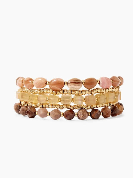 Taos Wrap Bracelet in Pink Mix Beau Ro