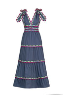 Chelili Dress in Blue