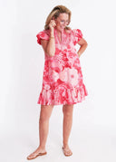 CK Bradley Dress Cayman Dress in Narnia Geranium