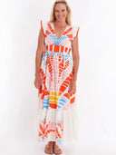 CK Bradley Dress Henning Dress in Papyrus Punch