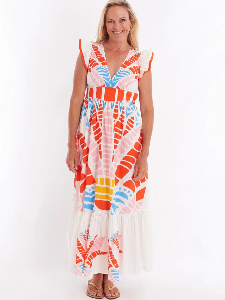 CK Bradley Dress Henning Dress in Papyrus Punch
