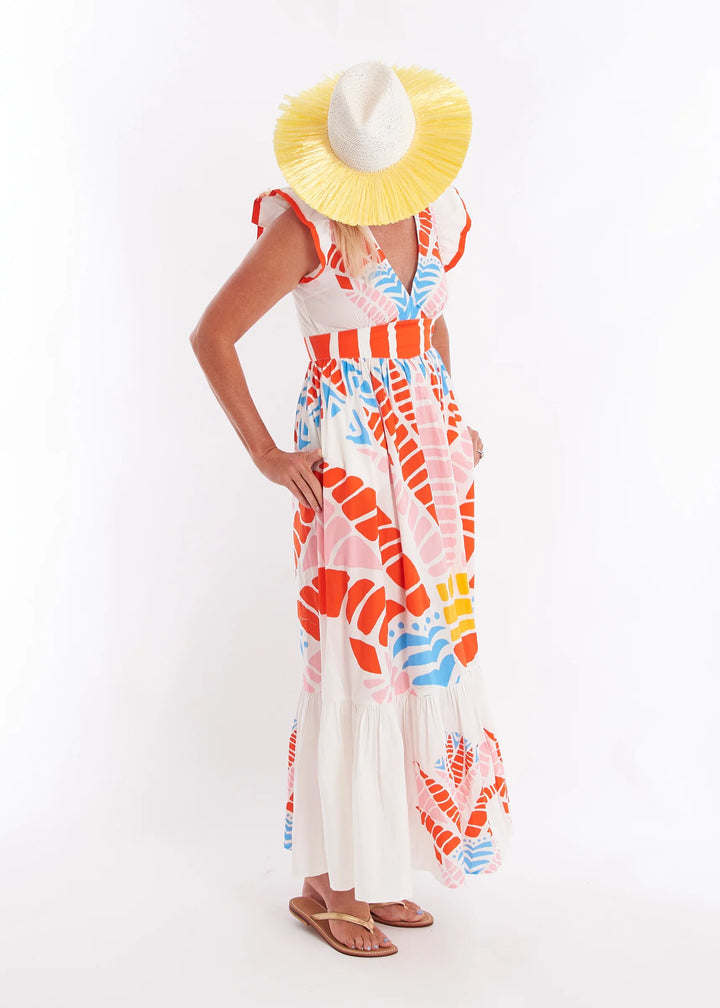 CK Bradley Dress Henning Dress in Papyrus Punch