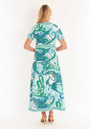 CK Bradley Dress Leland Dress in Nouveau Robbins Egg