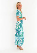 CK Bradley Dress Leland Dress in Nouveau Robbins Egg