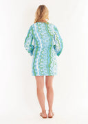 CK Bradley Dress Minnie Mini in Marbled Tahitian Tide