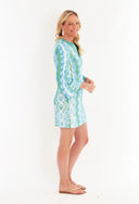 CK Bradley Dress Minnie Mini in Marbled Tahitian Tide
