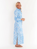 CK Bradley Dress Monteith Caftan in Bandana Peri
