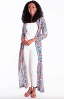 CK Bradley Dress Monteith Caftan in Falcon Cotton Candy