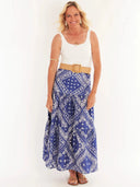 CK Bradley Skirts Samana Skirt in Bandana Navy