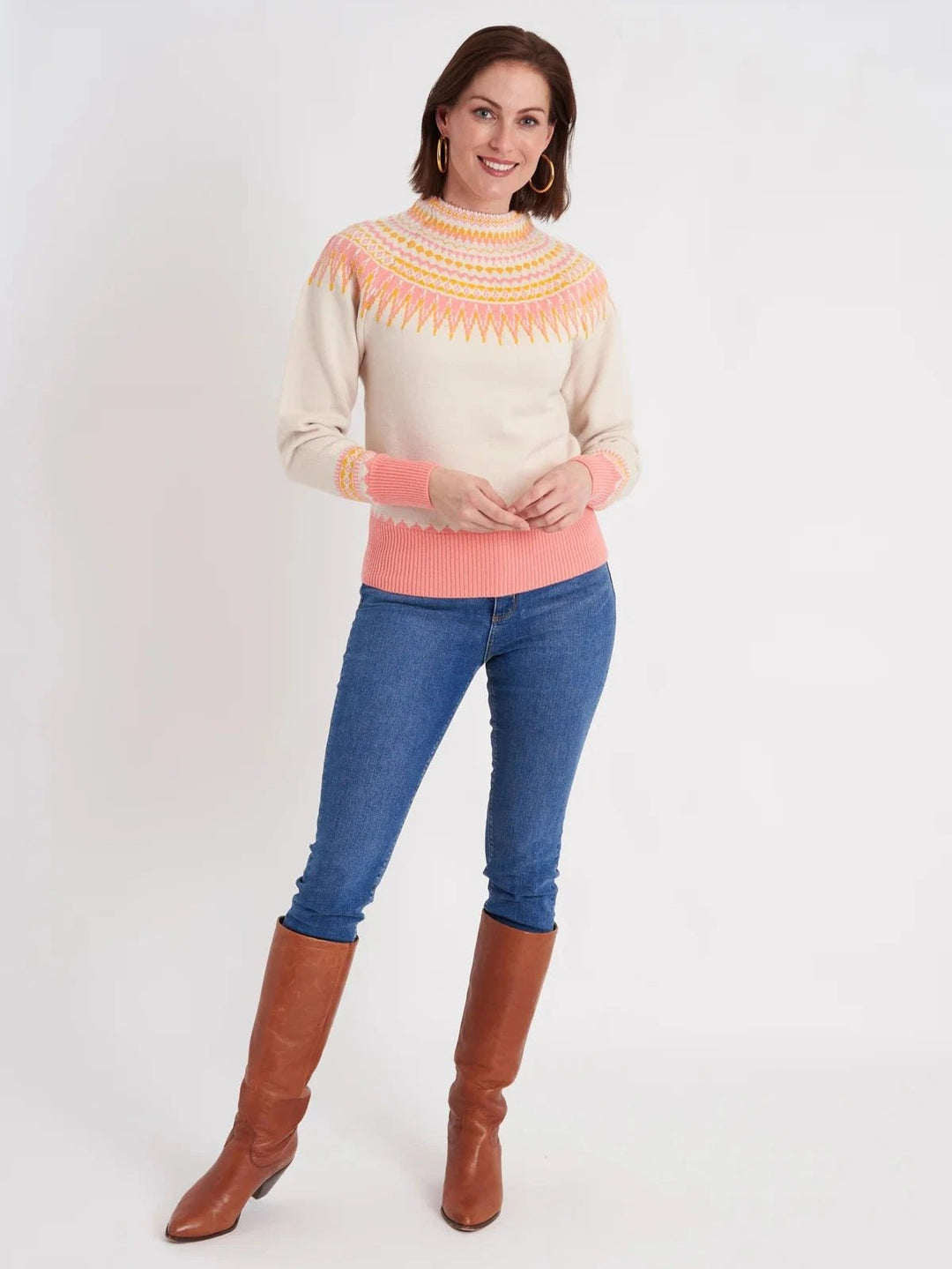 CK Bradley Top Rigton Sweater in Marigold