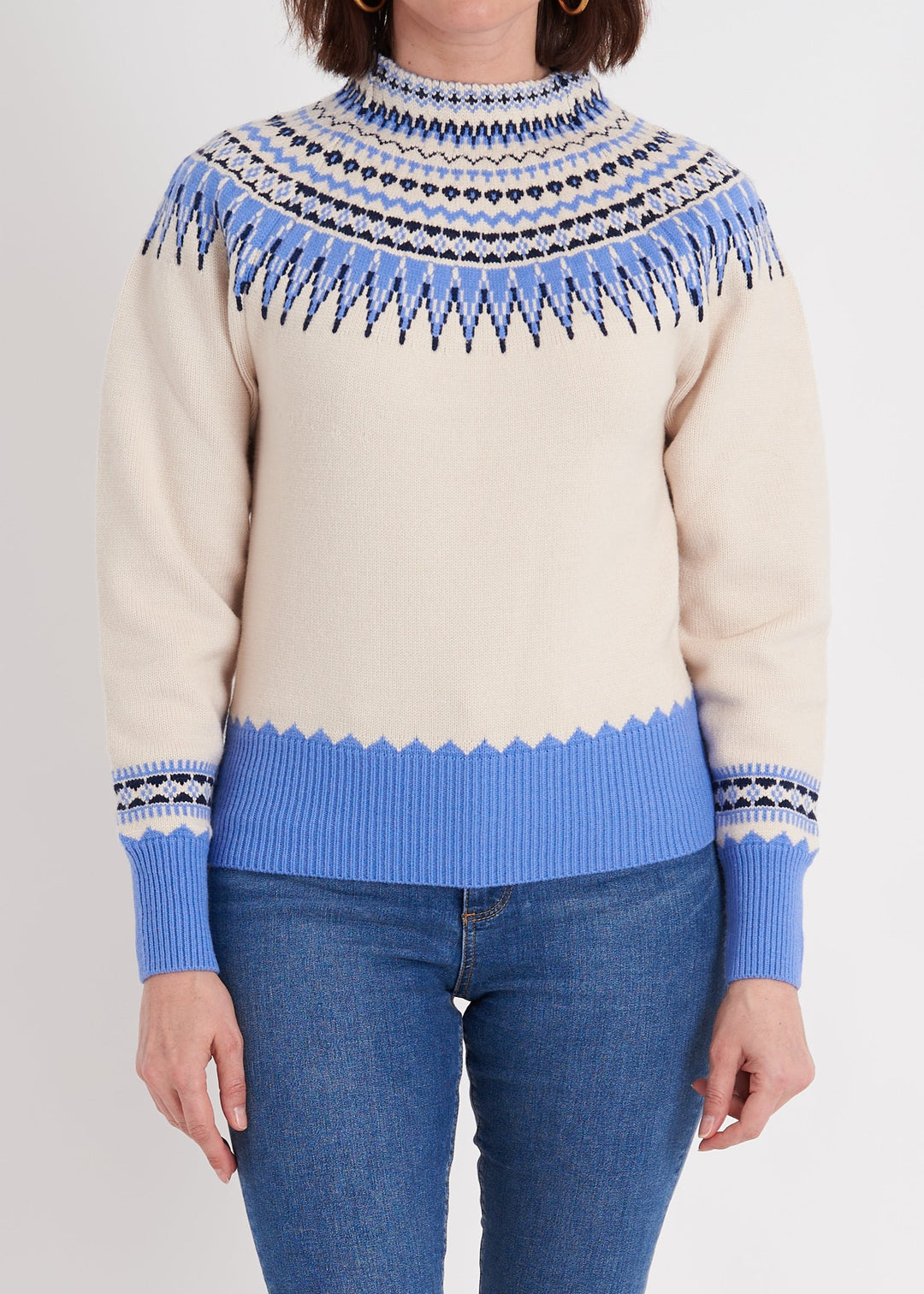 CK Bradley Top Rigton Sweater in Navy