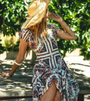 Cleobella Dress Anne Midi Dress in Carmella Print