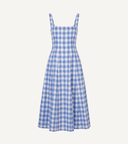 Cleobella Dress Ardena Ankle Dress in Blue Bonnet
