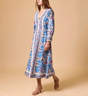 Cleobella Dress Blanche Midi Dress in Fluora Print