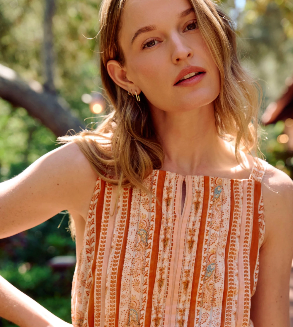 Cleobella Catalan Midi Dress in Miramar | Organic Cotton Midi Dress