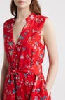 Cleobella Dress Cheyenne Midi Dress in Fiore Rosso