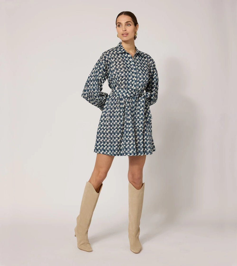 Cleobella Dress Collette Mini Dress in Biarritz