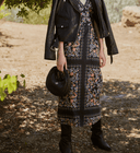 Cleobella Dress Constance Ankle Dress in Dark La Ramos