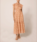 Cleobella Dress Indira Ankle Dress in Cecil Blush