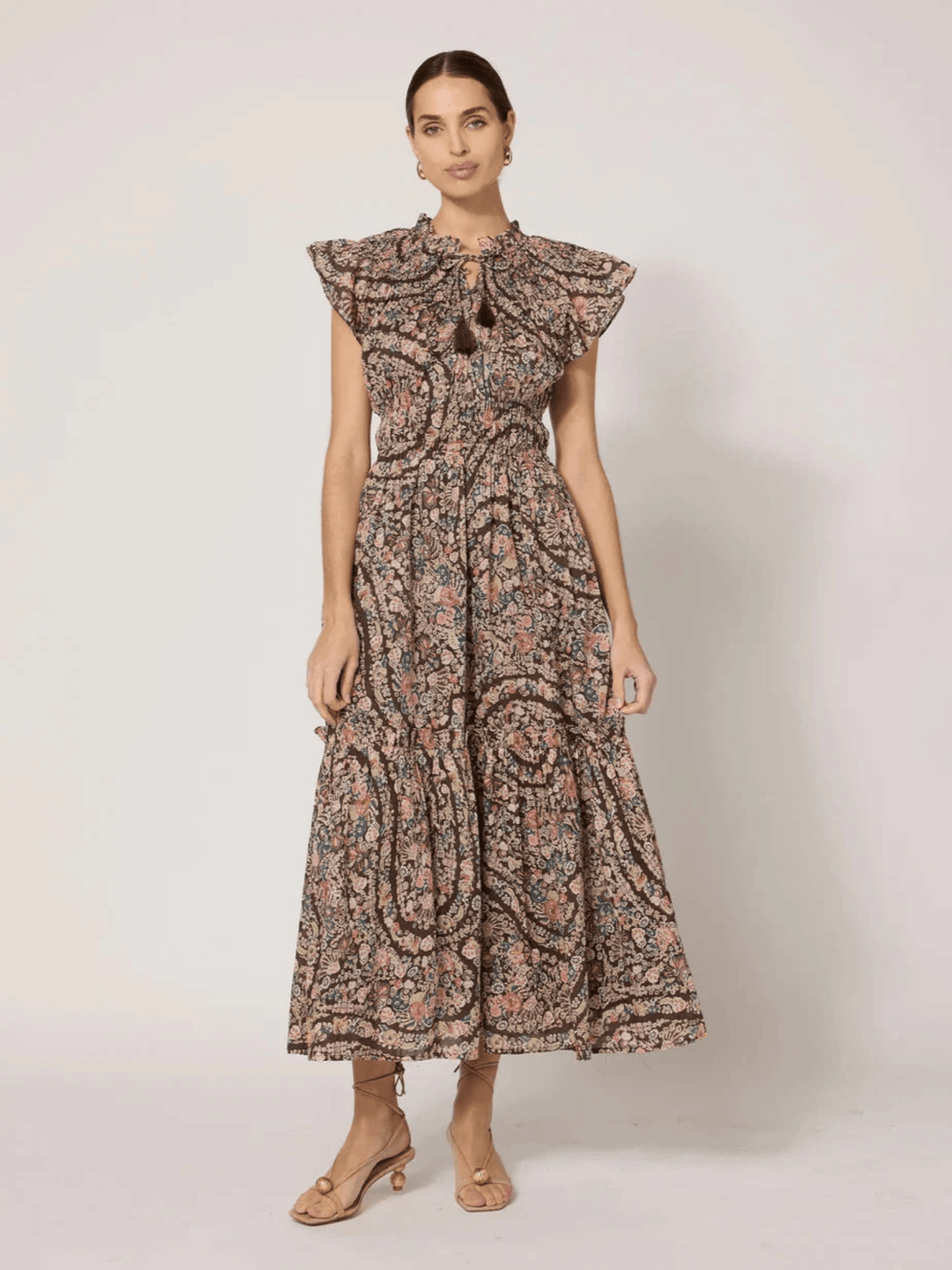 Cleobella Dress Indira Ankle Dress in Divina