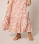 Cleobella Dress Magnolia Ankle Dress in Bellini Peach