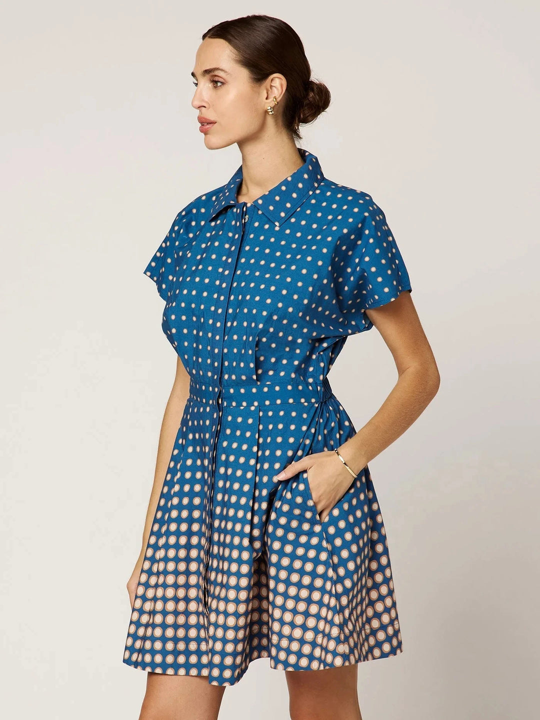 Cleobella Dress Nicoletta Mini Dress in Matera Print