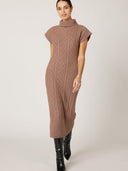 Cleobella Dress Shana Midi Dress in Woodrose