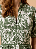 Cleobella Dress Starling Mini Dress in Verdant Flight