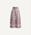 Cleobella Skirts Doreen Midi Skirt in Silva Print