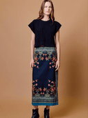 Cleobella Skirts Milena Midi Skirt in Eglantine