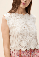 Cleobella Top Astra Top in Parchment