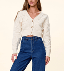 Cleobella Top Cher Sweater in Eggnog