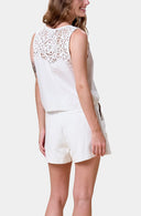 Cleobella Top Eileen Top in Ivory